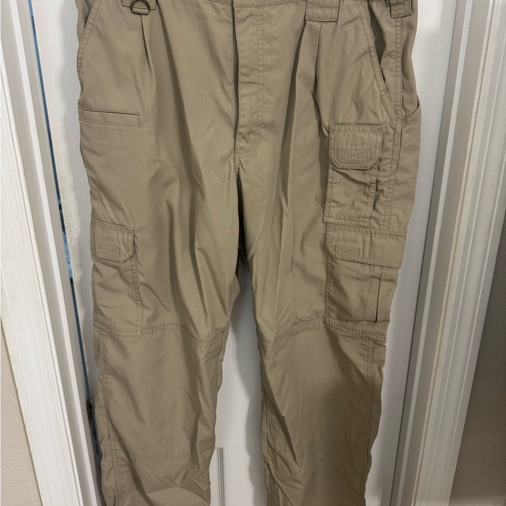 5.11 Tactical Men's Khaki Ripstop Cargo Pants - 36X32 - Like New